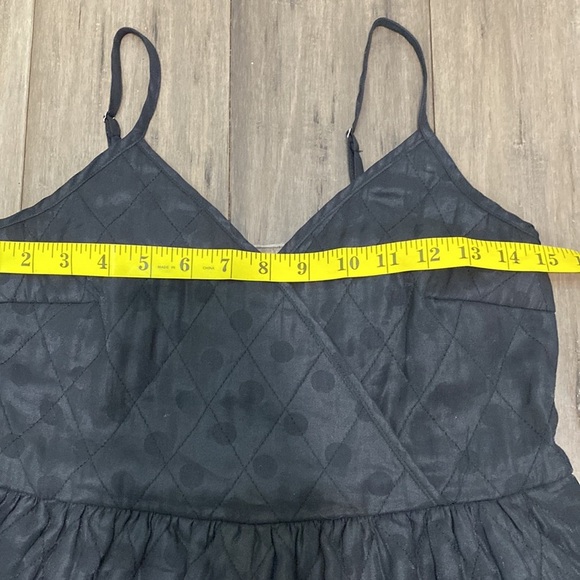 Vila cami mini dress in black quilted - Picture 11 of 14